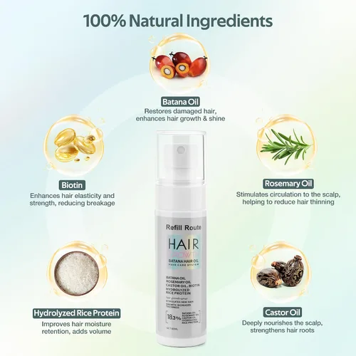 Miniatura 4 de Aceite de batana para el crecimiento del cabello, aceite de batana natural crudo para el crecimiento del cabello para mujeres/hombres con agua