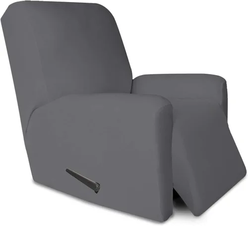 Miniatura 125 de PureFit - Funda superelástica con bolsillo p/protección de sofá/sillón - Suave cubierta de elastano antideslizante, lavable, c/base elástica, apta