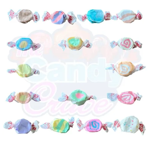 Miniatura 4 de The Candy Crave Gourmet - Caramelo de agua salada, 2.5 libras de sabores surtidos (150 piezas envueltas individualmente), Taffy Town Saltwater Taffy