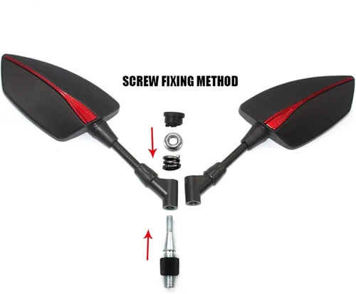Miniatura 3 de Powersports - Espejos retrovisores para Yamaha &ha MT-07 MT 07 Mt07 FZ07 2014-2022 2020 2019 2020 2021 MT07 - Retrovisores universales de 0.315 in