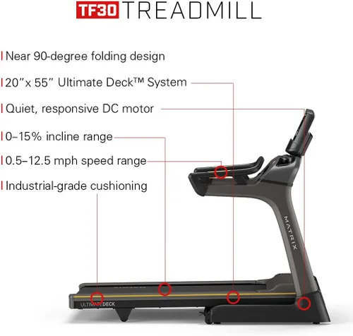 Miniatura 2 de Matrix Cinta de correr Fitness TF30 con consola XIR