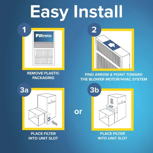 Miniatura 3 de Filtrete - Filtro de aire para aire acondicionado y calefactor, 20 x 20 x 2 pulgadas, MPR 1000 MERV 11, defensa contra alérgenos, paquete de 4