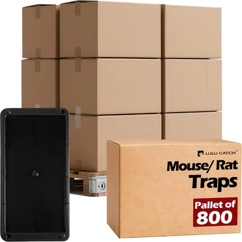 Miniatura 31 de LULUCATCH Trampas para ratones, paquete de 4, trampas de pegamento más grandes y pesadas para ratones, ratas y serpientes, trampas adhesivas