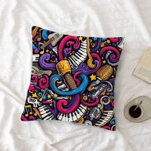 Miniatura 3 de oFloral Funda de almohada decorativa para el hogar, funda de cojín cuadrada para sofá, cama, silla, sofá, decoración de sala de estar, 18 x 18
