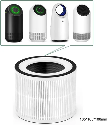 Miniatura 2 de MOOKA Filtro HEPA de repuesto certificado oficial para MOOKA Allo, Afloia Fillo purificador de aire, filtro de repuesto HEPA