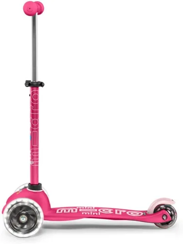 Miniatura 2 de Micro Kickboard Mini scooter LED para niños de 2 a 5 años Niños de hasta 110 libras Diseño de 3 ruedas inclinadas para dirigir Barra en T