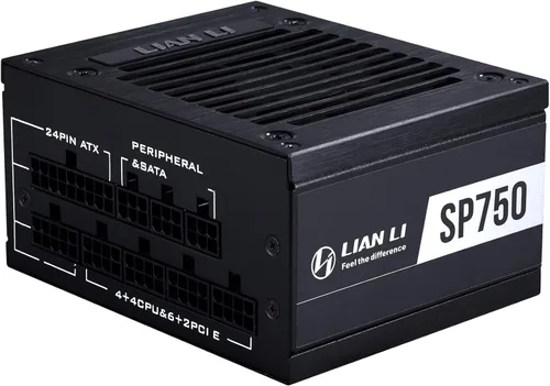 Miniatura 19 de Lian Li Fuente de alimentación SP750 V2 Gold SFX de 750 vatios Cable nativo de 12V-2x6 - Bajo ruido - Eficiencia Gold 80+ - Cumple con ATX 3.1