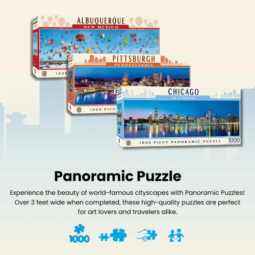 Miniatura 2 de MasterPieces – Rompecabezas de 1000 piezas de Albuquerque