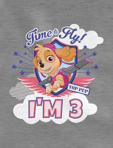 Miniatura 2 de Paw Patrol Skye - Camiseta de manga larga para niña de 3er cumpleaños