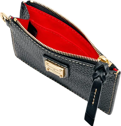 Miniatura 3 de Dooney & Bourke Bolso de mano, Pebble Grain Top Zip Card Case Wristlet
