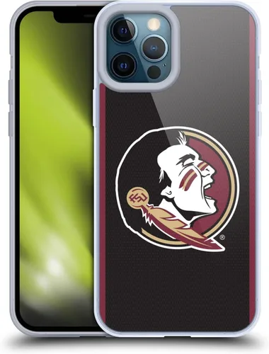 Miniatura 123 de Head Case Designs Funda de gel suave FSU Seminoles de la Universidad Estatal de Florida con licencia oficial compatible con Apple iPhone 13 Pro Max