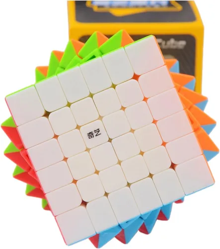 Miniatura 2 de Bukefuno QY 10x10 Cubo Puzzle Velocidad Magic Stickerless QY 10x10x10 Cubo 84MM
