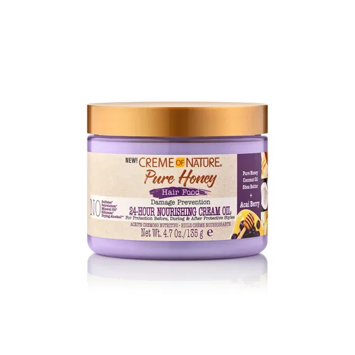 Creme of Nature, Crema para el cabello Acai, colección de miel y acai, 4.7 onzas