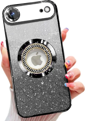 Miniatura 286 de Misscase Funda magnética con purpurina para iPhone 11 compatible con MagSafe, protección completa, delgada, a prueba de golpes, antiarañazos