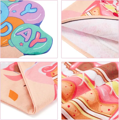 Miniatura 5 de BULINGNA 2 fundas para sillas de cumpleaños, fundas de asiento de cumpleaños para el aula, fundas para silla de pastel de cumpleaños, fundas
