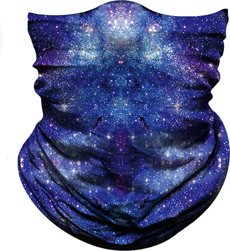 Miniatura 10 de Obacle Bandana sin costuras, máscara facial rave, para mujeres y hombres, para protección contra el polvo, el viento y el sol