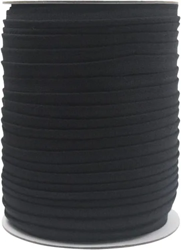 Miniatura 47 de Bristlegrass Picot Loop - Banda elástica para coser de 1/2 pulgada, 0.512 in, corona de carrete con volantes, cinta elástica de encaje para atar