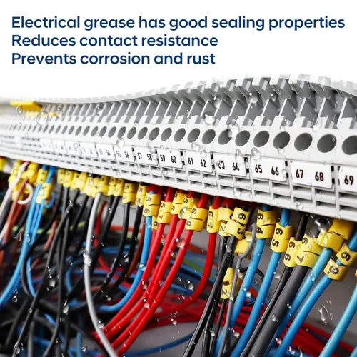 Miniatura 3 de FOTU 571 Grasa de Contacto Eléctrico, Grasa Conductiva para Conexiones Eléctricas, Previene el Cableado y Otras Conexiones Eléctricas Contra la Sal
