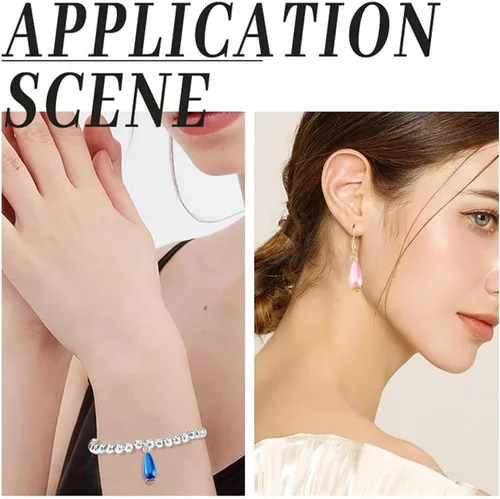 Miniatura 5 de Colgantes de perlas colgantes de perlas colgantes de perlas de plástico ABS colgantes de perlas de imitación para hacer collares, accesorios