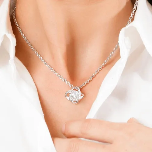 Miniatura 3 de Regalo Para Esposa Set de Aros y Collar El Amor De Mi Vida Regalo Para Mujer Joya Collar Mensaje Personalizado Para Madre Joyería Para Mamá Regalo
