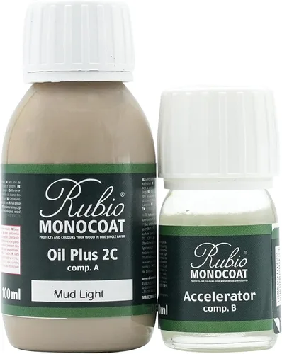 Miniatura 173 de Rubio Monocoat Tinte y acabado para madera de 650 pies cuadrados - Niebla Oil Plus 2C Aceite de linaza de secado rápido, ecológico