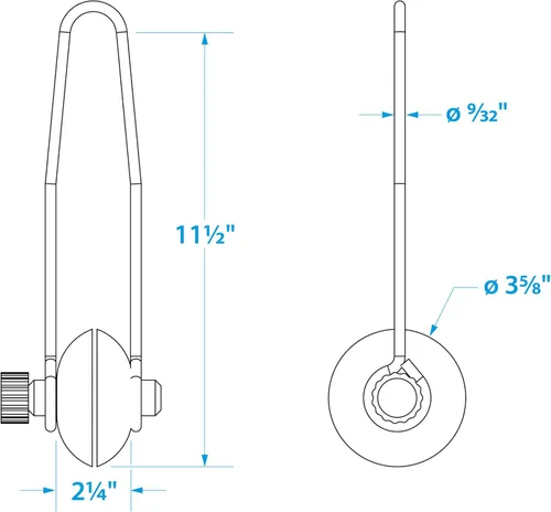 Miniatura 6 de Seachoice Enjuagador Universal para Motor de Barco, Estilo Manguito