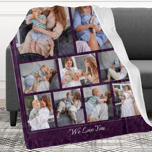 Miniatura 77 de Manta personalizada con imagen, mantas personalizadas para adultos y niños, manta de fotos personalizable, mantas personalizadas como regalo para 5