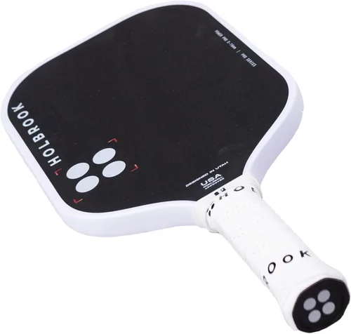 Miniatura 3 de Holbrook Power Pro E Pickleta de pickleball alargada: aprobada por USAPA, superficie de fibra de carbono, potencia, control, giro, núcleo de espuma