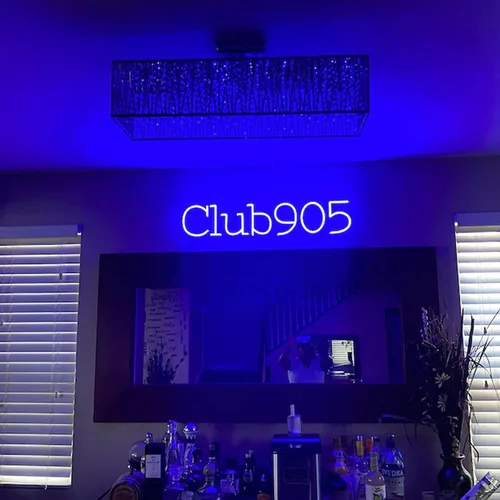 Miniatura 6 de Qzeuoucu Letrero de neón personalizado para decoración de pared, luces de neón grandes personalizadas para dormitorio, habitación de niños, bar