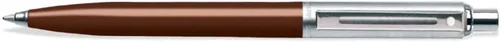 Miniatura 5 de Sheaffer Sentinel, barril de resina de grano de café, tapa cromada, borde de placa de níquel, bolígrafo (E23212551)