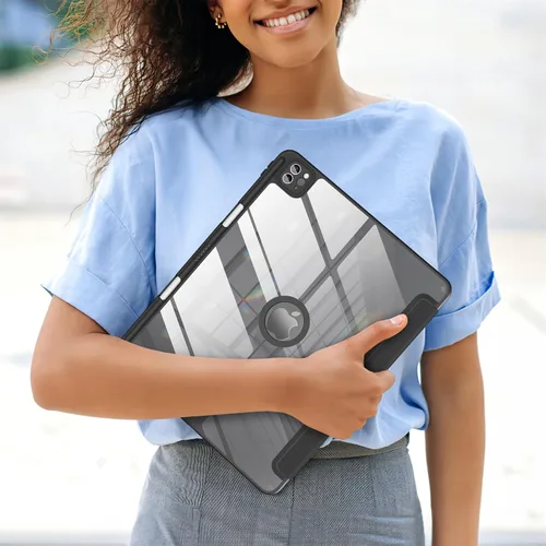Miniatura 9 de Soke Funda para Nuevo iPad Air de 13 Pulgadas (M3 2025/M2 2024) con Soporte para Lápiz, [Activación/Suspensión Automática + Protección de Cámara]