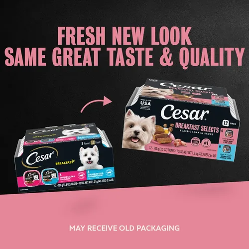 Miniatura 2 de Cesar - Comida húmeda gourmet para perros en paquete variado de 12 unidades (paquete de 2)
