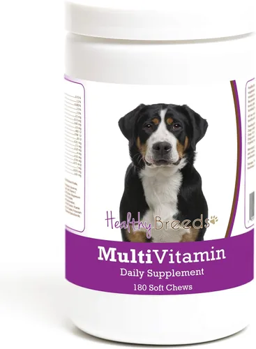 Miniatura 61 de Healthy Breeds Bulldog francés multivitamínico suave masticable para perros 180