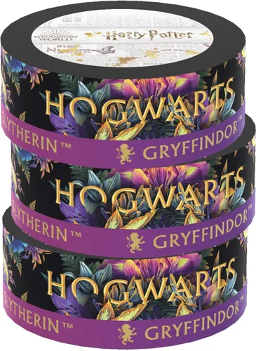 Miniatura 8 de Paper House Productions Harry Potter - Juego de 2 rollos de cinta washi decorativa para álbumes de recortes y manualidades - Casas de acuarela