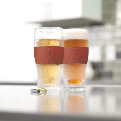 Miniatura 8 de Host Freeze, Tazas Congelables, Juego de Pintas Congelables, Cerveza Mantén Tus Bebidas Frías, Vasos Aislados de Doble Pared, Vaso Térmico para Café