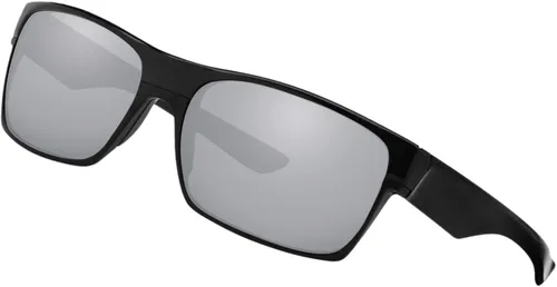 Miniatura 2 de BroLizard - Lente polarizada para gafas de sol Oakley TwoFace OO9189, plateado