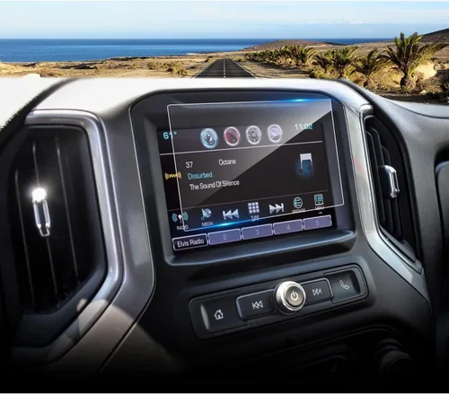 Miniatura 13 de Protector de pantalla GMC Sierra 1500 2022-2026, para Protector de pantalla Silverado 1500 2022-2026, panel de instrumentos de 12.3 pulgadas, vidrio