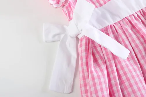 Miniatura 4 de Lil cactus Baby Girls Ruffle Dress with Bows