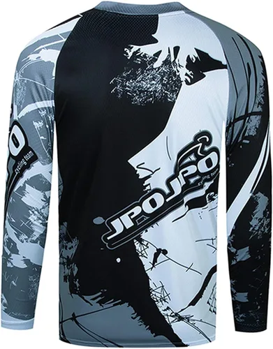 Miniatura 2 de Weimostar Maillot de ciclismo de manga larga para hombre transpirable equipo deportivo equitación camiseta de ciclismo