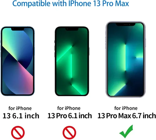 Miniatura 4 de Reemplazo de cristal de pantalla compatible con iPhone serie 13 de 6.1 pulgadas, kit de pantalla de repuesto con herramientas de reparación