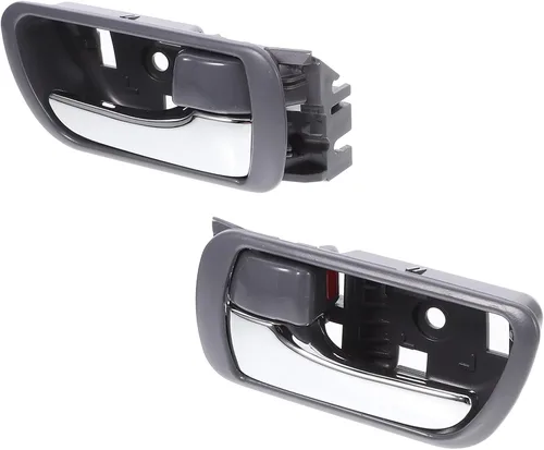 2pcs Interior Car Door Handles Replacement for Mid-Size Sedan 2002-2006 Chrome Finish Driver Side Door Pull Grip Trim Automotive Interior Handle