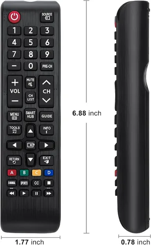 Miniatura 8 de Angrox Mando a distancia universal para Samsung-TV-Remote todos los modelos Samsung LCD LED HDTV 3D Smart TV para televisores Samsung 1199F1