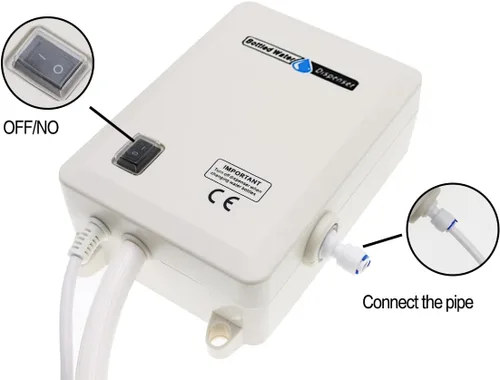 Miniatura 4 de Sistema de bomba dispensadora de agua embotellada TDRRICH, bomba de agua eléctrica para beber de un solo tubo, con caudal de 5 galones, potencia