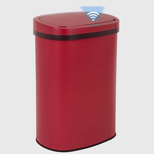 Miniatura 8 de PayLessHere Basurero automático de cocina con tapa, de 50 litros, 13 galones, sin tacto, de acero inoxidable cepillado, de alta capacidad