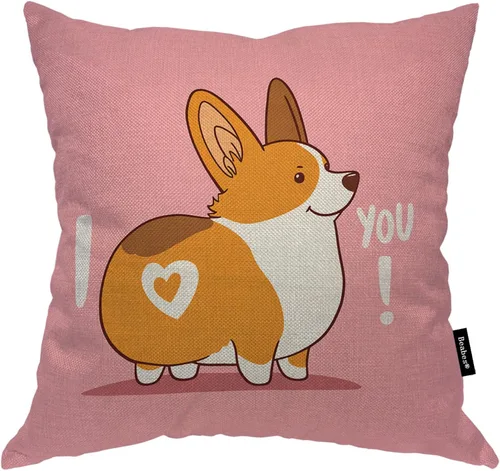Miniatura 31 de Funda para cojín Beabes de 18"X18" con ancla, diseño náutico azul y blanco a rayas, funda de almohada cuadrada de algodón y lino para el hogar