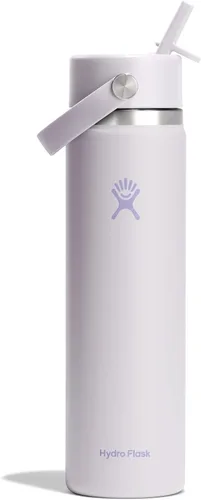 Miniatura 47 de Hydro Flask Botella de agua – Acero inoxidable aislado – Tapa flexible con popote de boca ancha, antiderrames, a prueba de fugas y recargable en 32