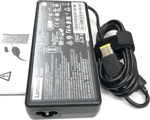Miniatura 6 de Lenovo Adaptador de CA de punta delgada de 20V 6.7A 135W para Lenovo ideapad Z710 Ideapad Y50-70 Thinkpad t440p t450p t460p t530 t540 t540p t560