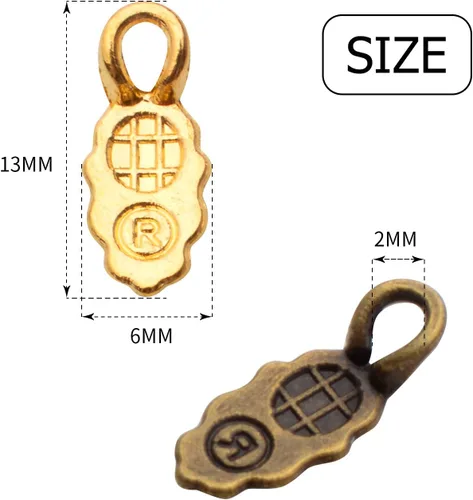 Miniatura 2 de 100 piezas de 4 colores de aleación estilo tibetano en forma de hoja de pegamento en colgante, colgante, colgante, colgante, colgante, colgante