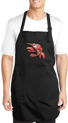 Miniatura 2 de NACRE APPAREL Delantal de parrilla personalizado para hombres y mujeres, añade tu diseño de logotipo, diseño de foto, delantal de chef personalizado