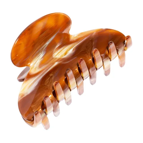 Miniatura 18 de France Luxe Pinza de pelo francés para mujer, pinza de alta costura mediana para cabello grueso o fino, agarre fuerte antideslizante, ligero, diseño